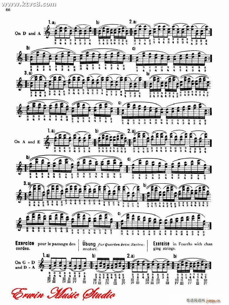德米特里 康斯坦丁 多尼斯 小提琴技术的演奏艺术1 2(小提琴谱)20