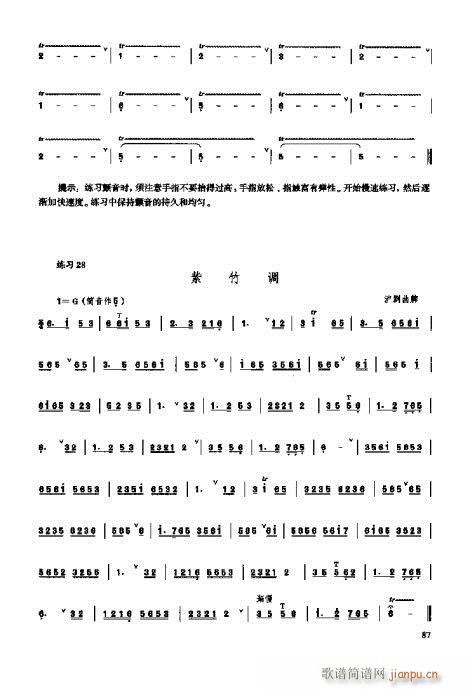 埙演奏法81-100页(十字及以上)7