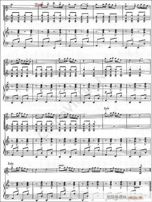 四季调-小提琴(小提琴谱)6