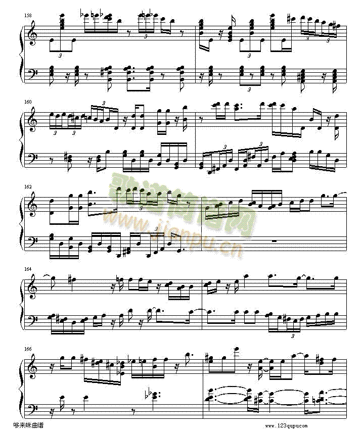 绮想輪旋曲-贝多芬(钢琴谱)19