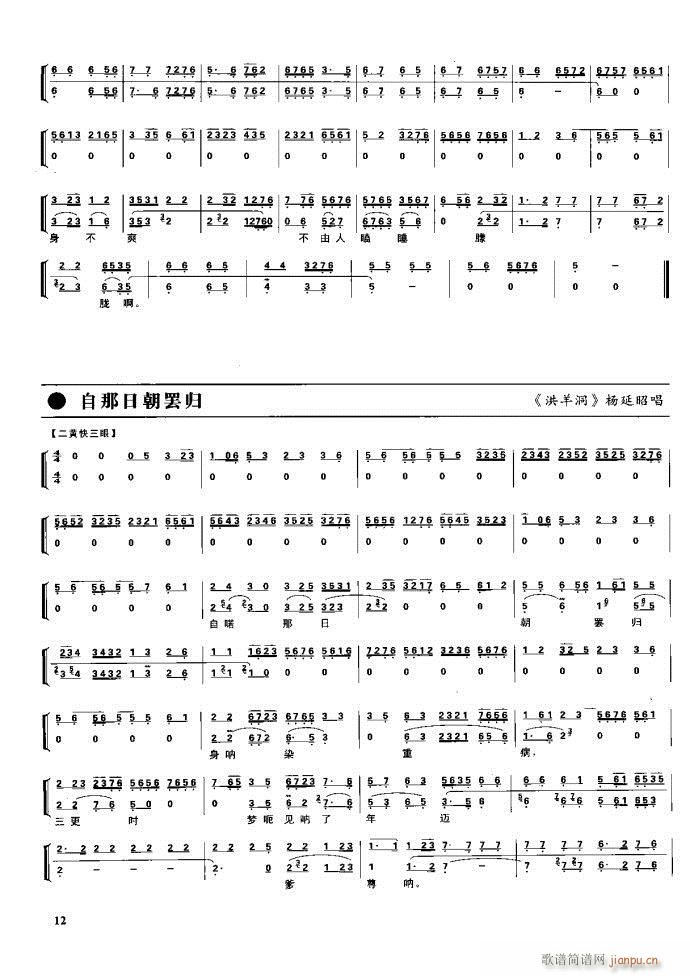 节振国 京剧现代 目录1 60(京剧曲谱)28