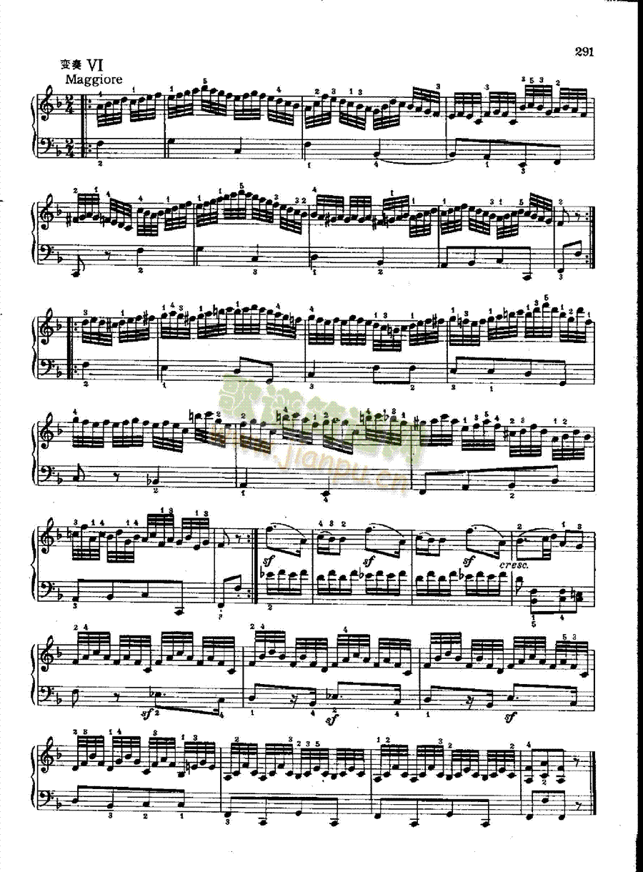 奏鸣曲Nr.547a键盘类钢琴(钢琴谱)11