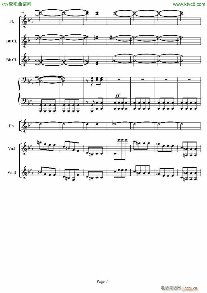 贝多芬的C小调第五命运交响曲(总谱)7