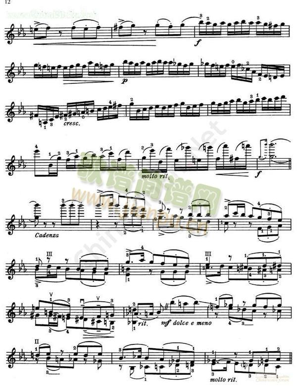 海菲茨-HUMMELin(小提琴谱)5