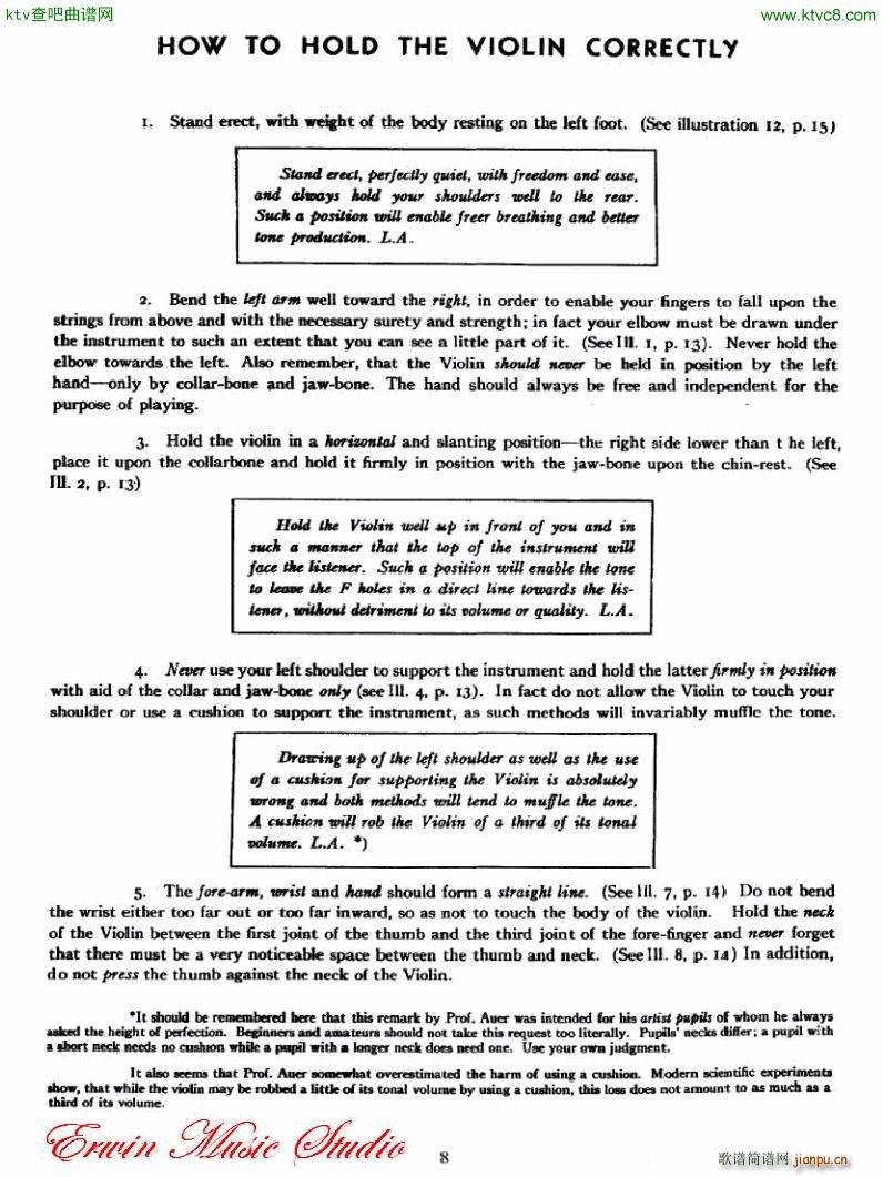 麦亚班克小提琴演奏法第一部份 初步演奏法1(小提琴谱)8