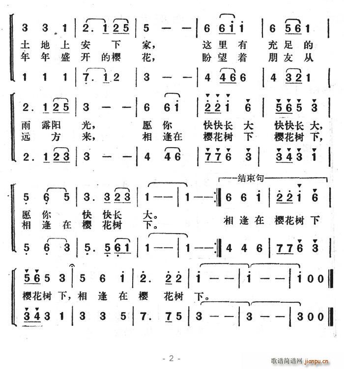 相逢在樱花树下 2