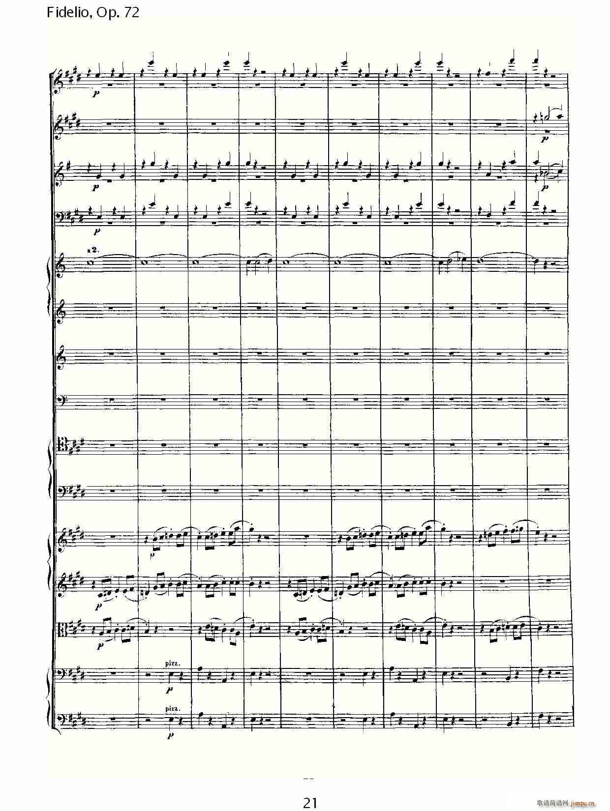 Fidelio，Op.72(十字及以上)21