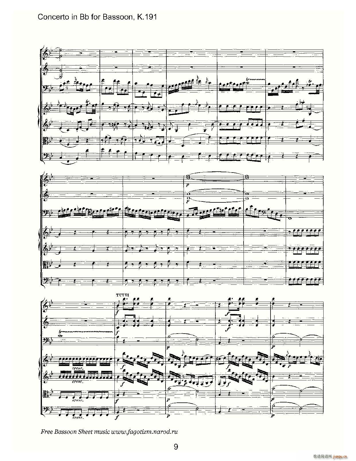 mozart score 莫扎特(总谱)9