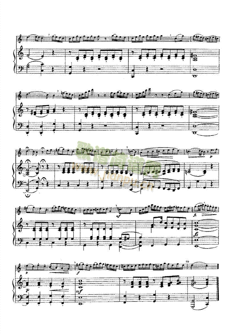 塔米诺的咏叹调管乐类长笛 2