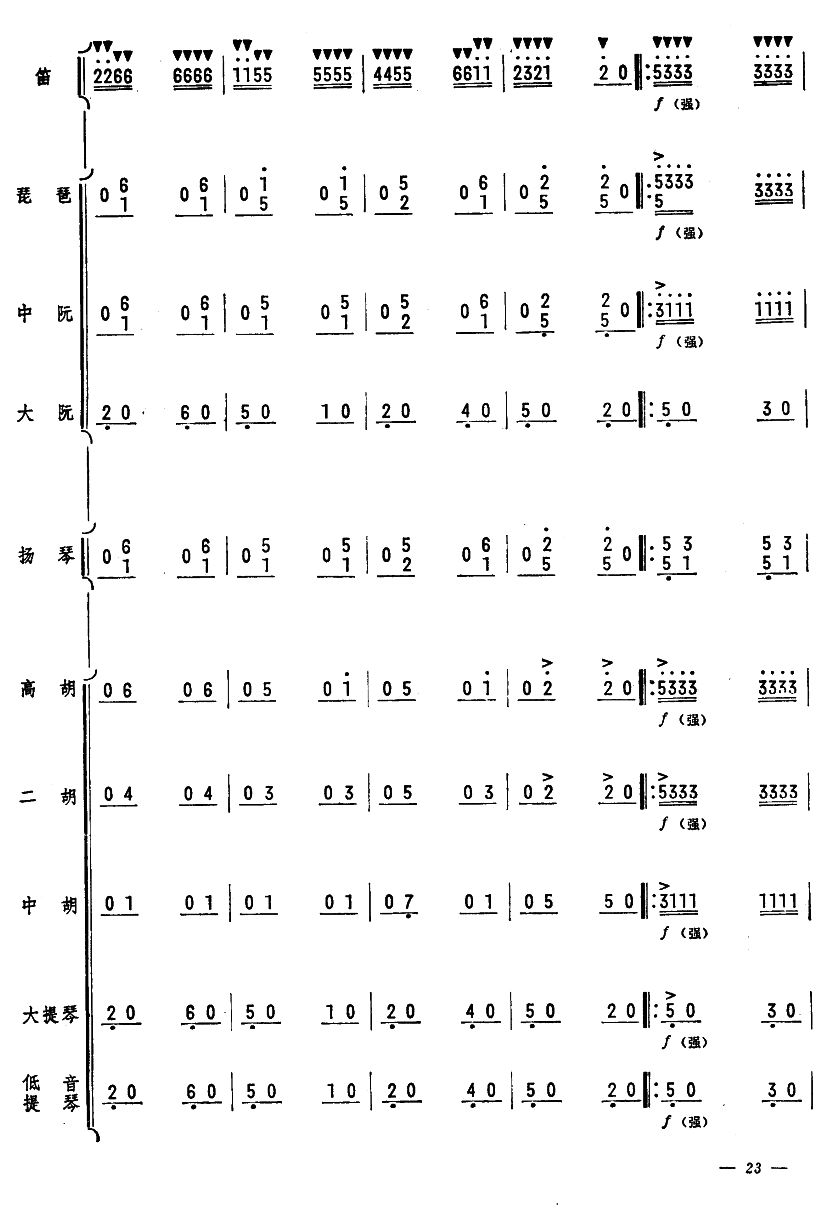 人民的郵遞員23(總譜)1