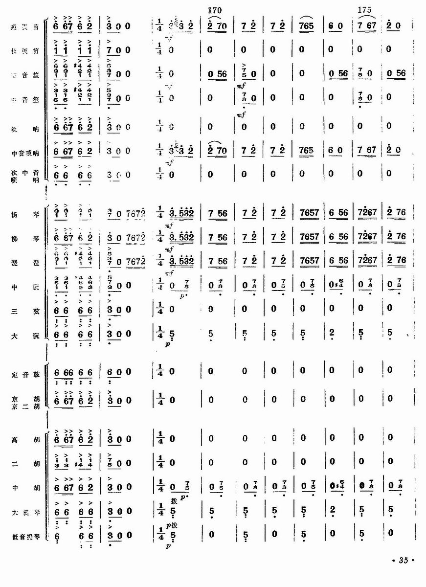 亂云飛34(總譜)1