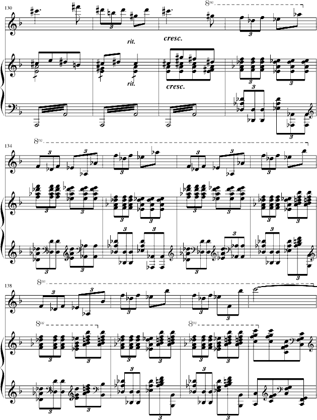 长笛钢琴奏鸣曲(笛箫谱)12