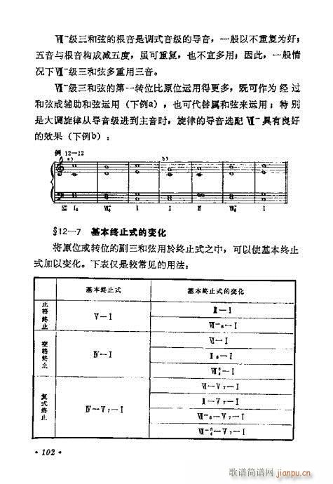 和聲學(xué)基礎(chǔ)教程101-120 2