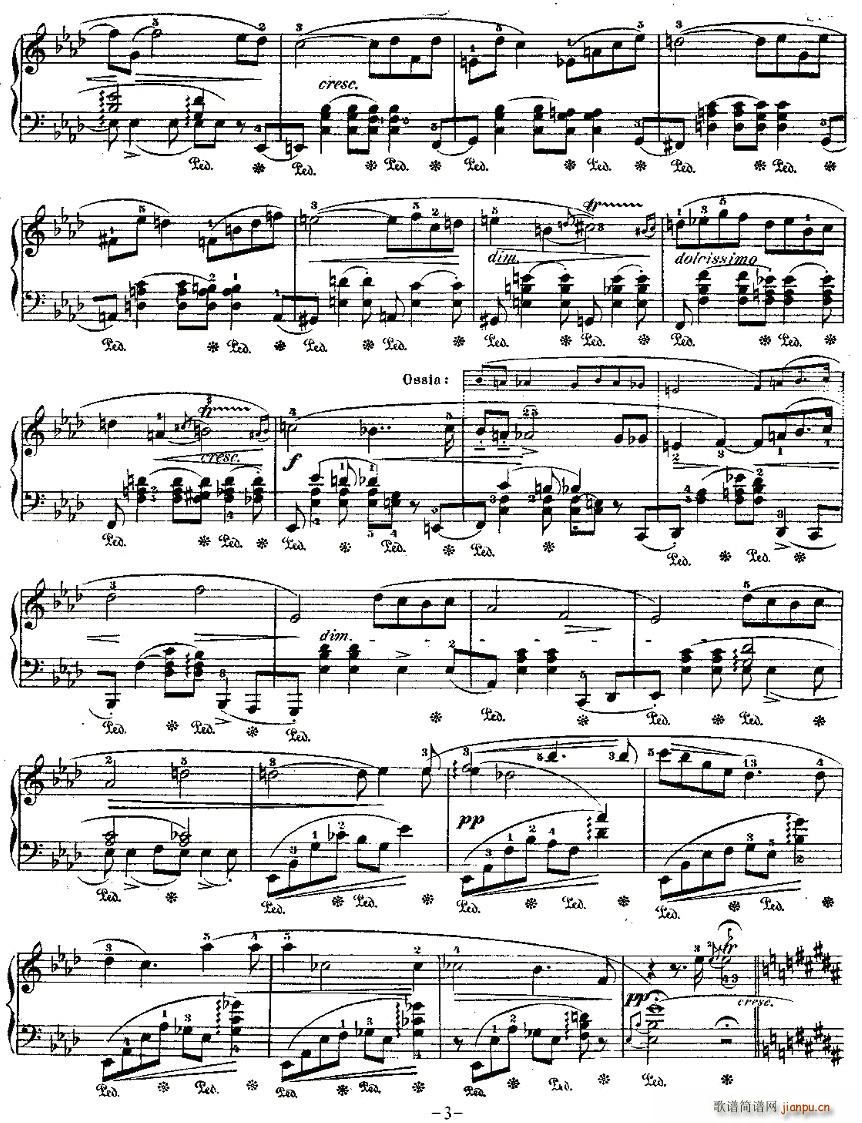 B大调夜曲Op.62－1(十字及以上)3