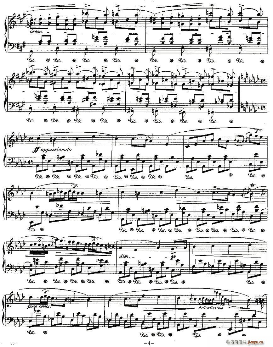 降A大调夜曲Op.32－2 4