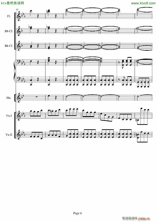 贝多芬的C小调第五命运交响曲(总谱)6