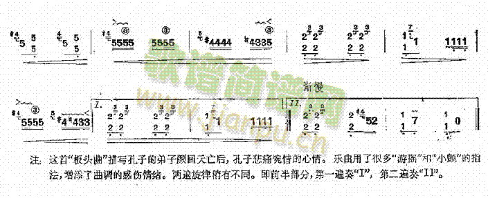 叹颜回-河南筝曲 2