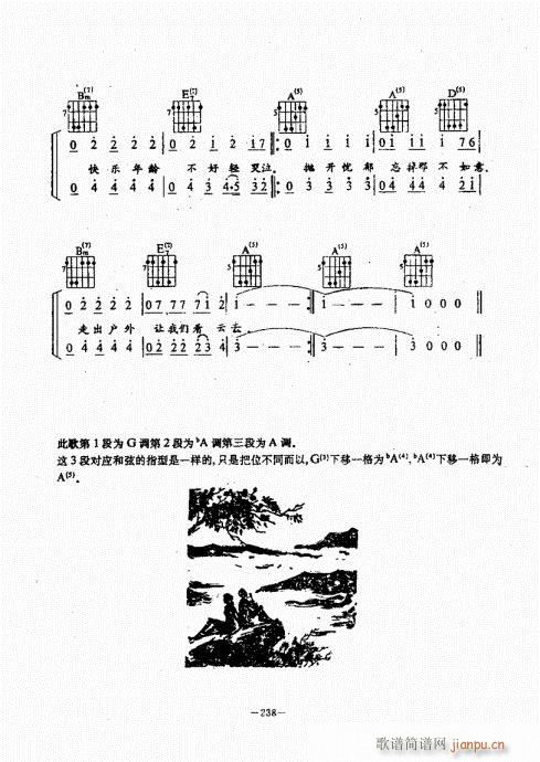 民谣吉他经典教程221-260(吉他谱)18