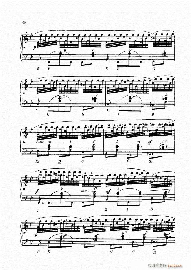 车尔尼手风琴练习曲集 Ⅳ(手风琴谱)46