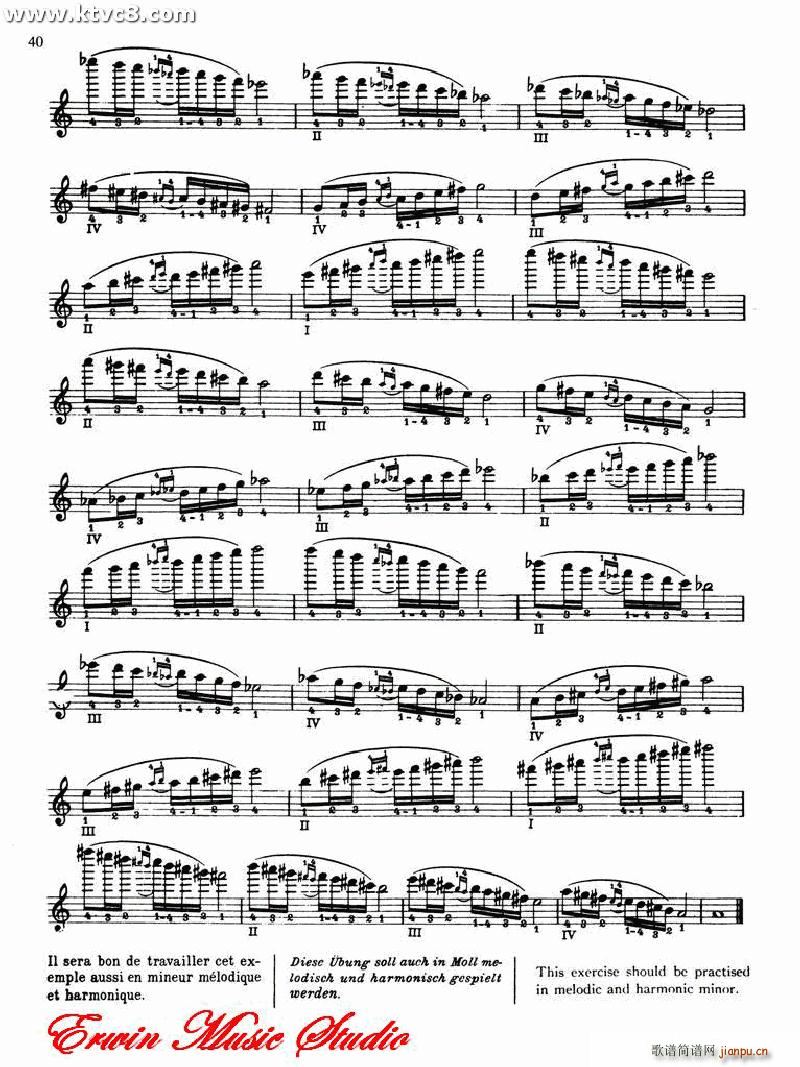 德米特里 康斯坦丁 多尼斯 小提琴技术的演奏艺术2 2(小提琴谱)35
