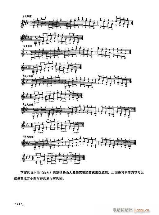 电子琴入门31-46页(电子琴谱)8