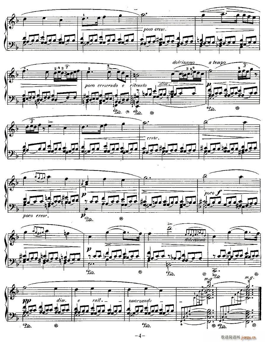 F大调夜曲Op.15-1 4