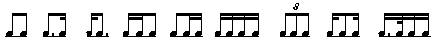 音乐高考必读—乐理应考速成 第三章 有关音值的试题(十字及以上)70