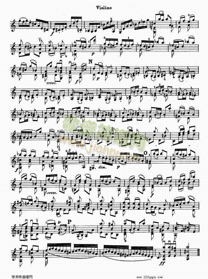 巴赫小提琴协奏曲2(其他乐谱)5