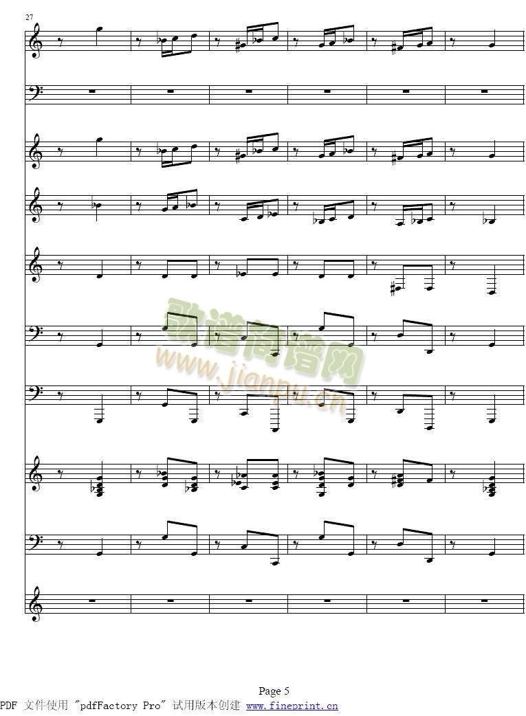 维瓦尔蒂四季夏小提琴协奏曲1-8(其他)5