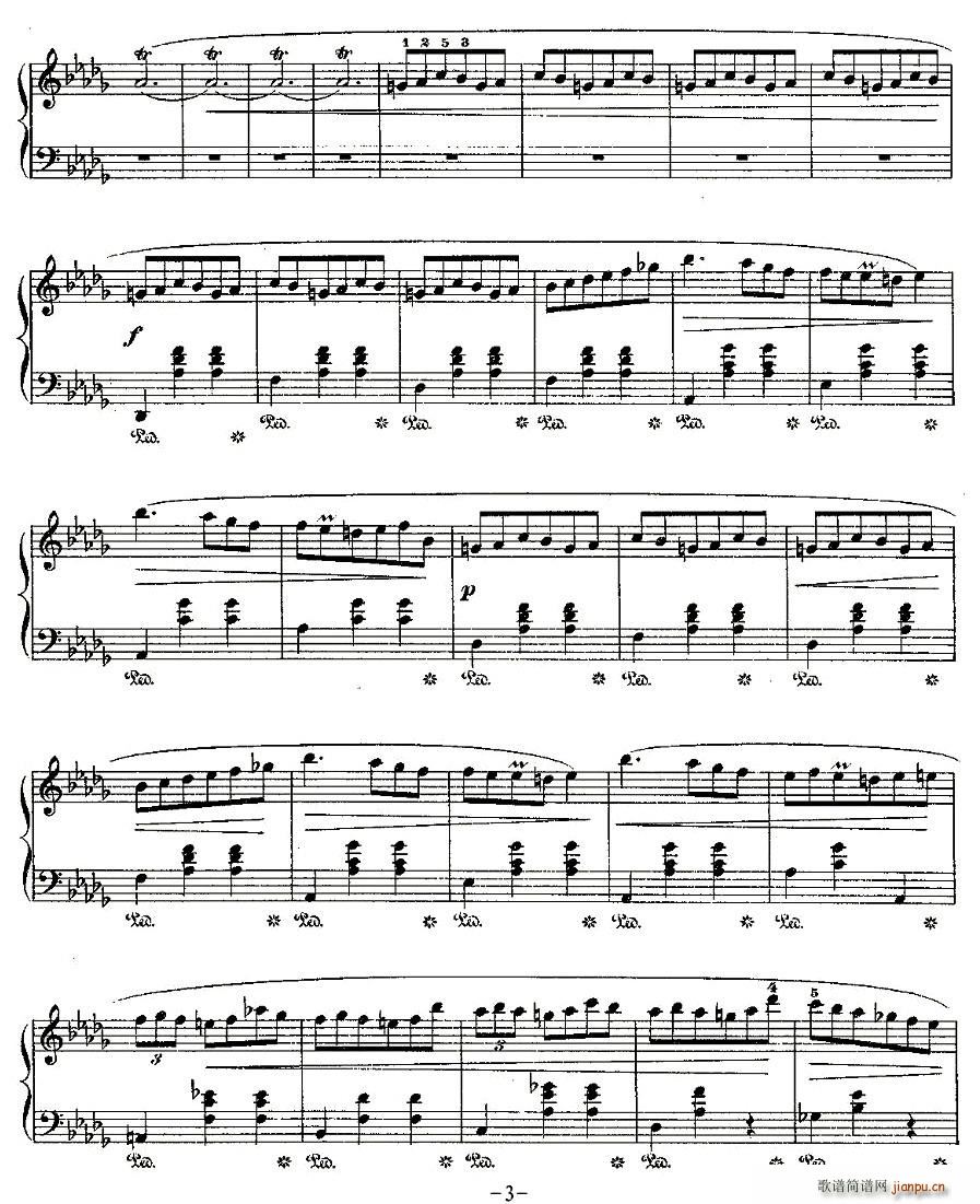 valse，Op.64, No.1(十字及以上)3