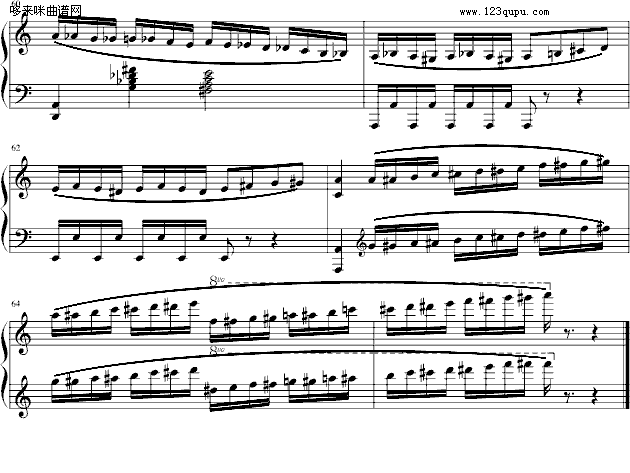 野蜂飞舞-爵士版-里姆斯基-柯萨科夫(钢琴谱)7