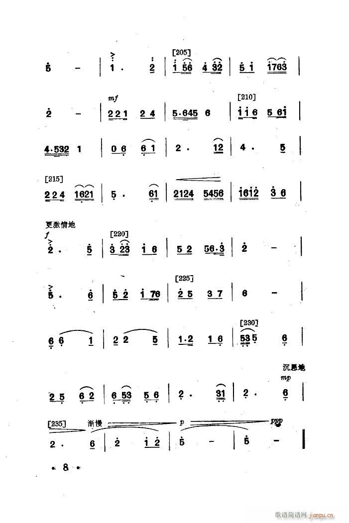 永不下岗 舞蹈音乐(九字歌谱)8