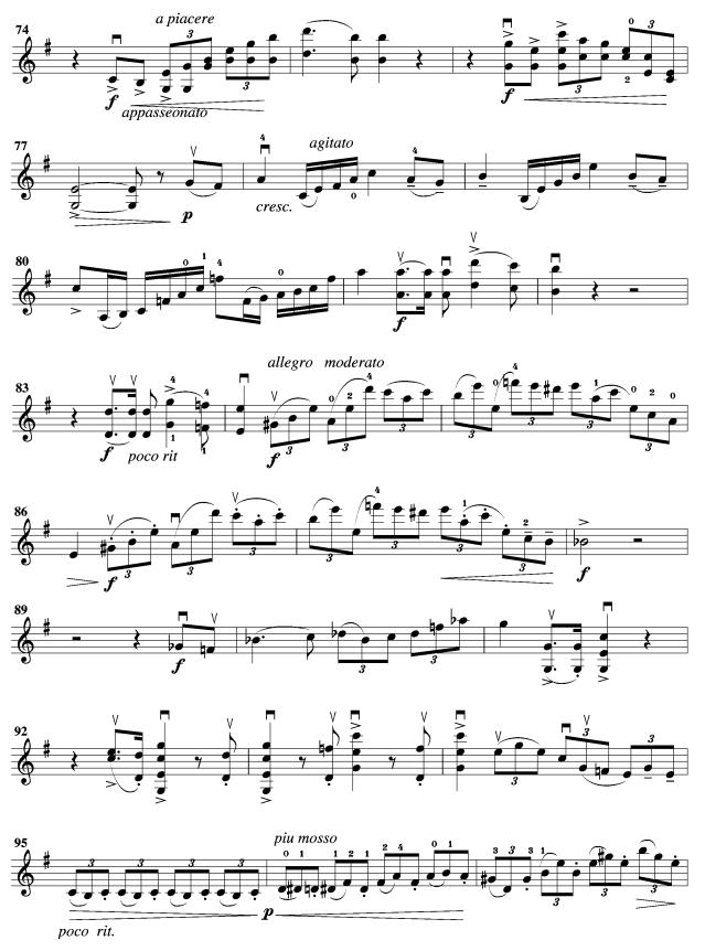 e小调协奏曲(小提琴谱)3