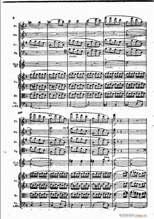 贝多芬 田园交响曲 全部 目录1 60(总谱)22