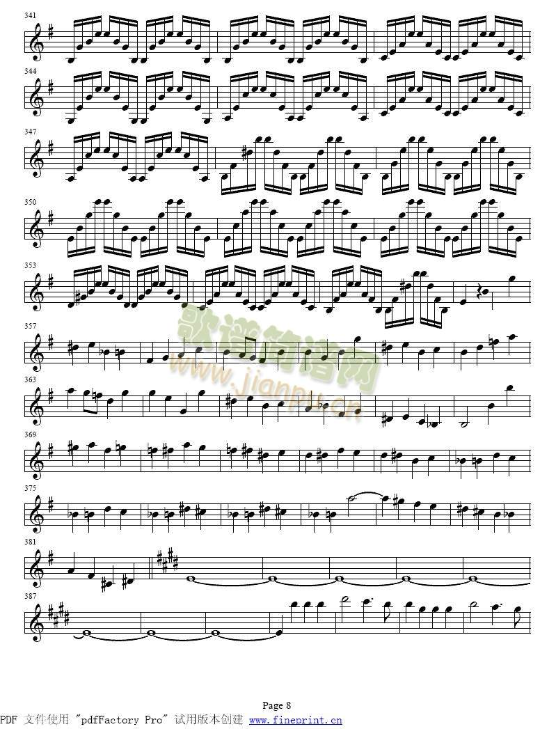 贝多芬e小调小提琴协奏曲6-11(其他)3