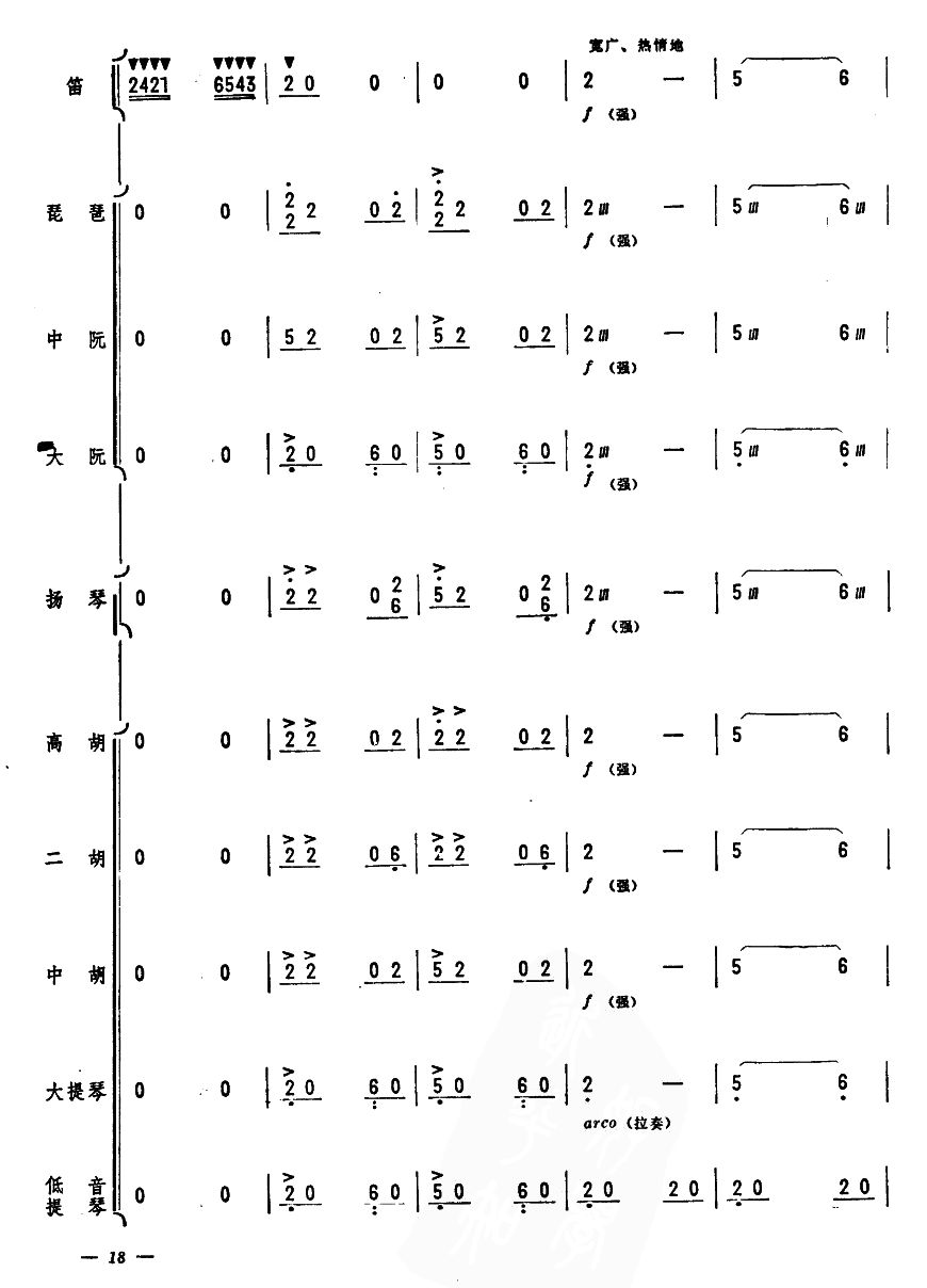 人民的邮递员18(总谱)1