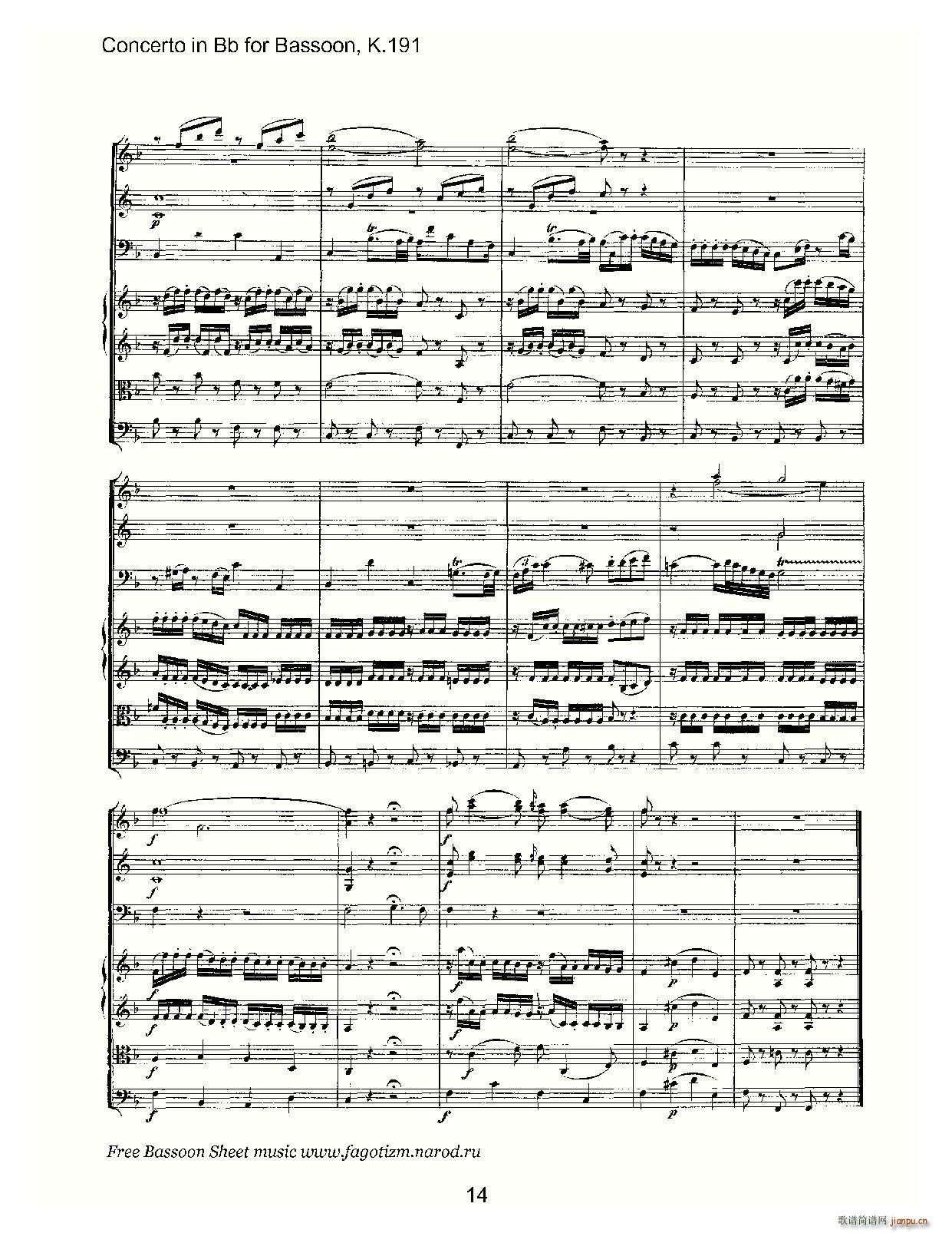 mozart score 莫扎特(总谱)14