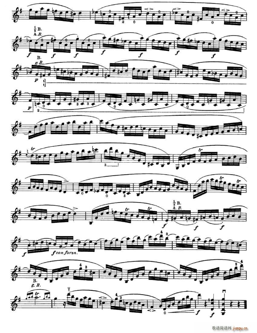 24首小提琴练习曲之3 2