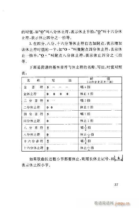 对照速成21-40(九字歌谱)17