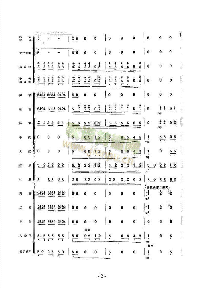 三十里鋪樂隊(duì)類民樂合奏 2