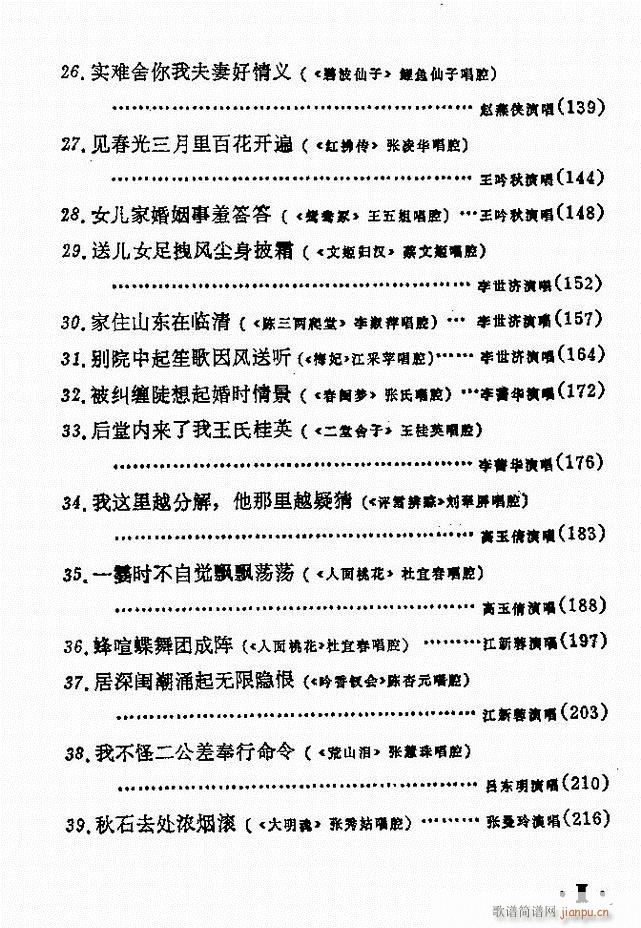 京剧著名唱腔选 下集 目录前言 1 60(京剧曲谱)3