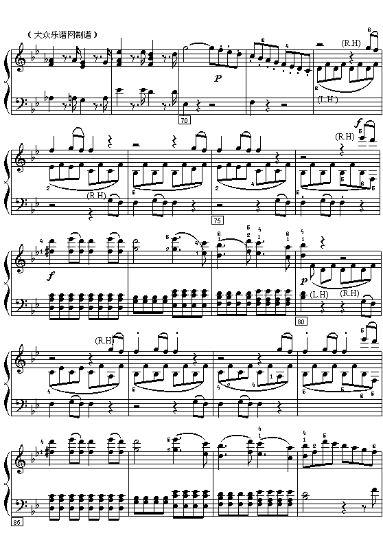 莫扎特：第40交响乐第一乐章 4