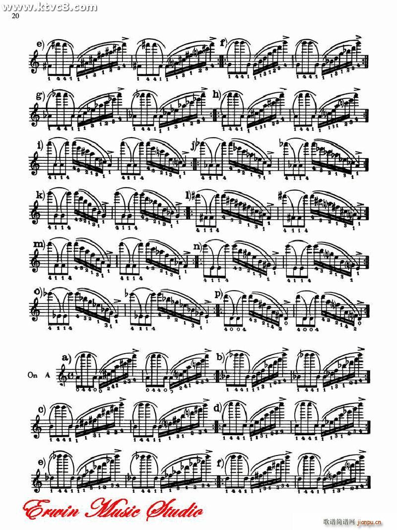 德米特里 康斯坦丁 多尼斯 小提琴技术的演奏艺术1 2(小提琴谱)34