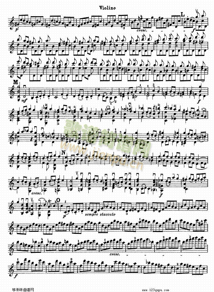 巴赫小提琴协奏曲3 4