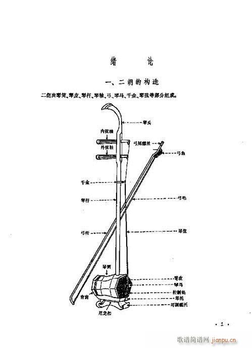 少年兒童二胡教程1-20(二胡譜)1