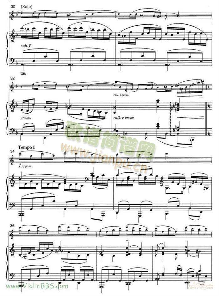 约翰·威廉姆斯主题曲+钢琴伴奏谱(小提琴谱)6