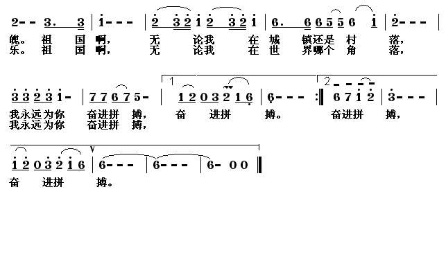 祖国我永远为你奋进 2