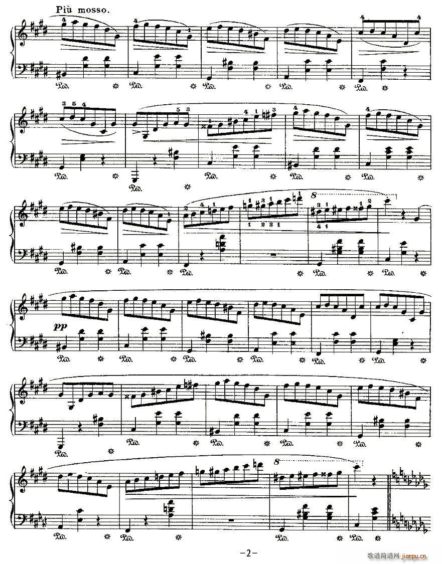 valse，Op.64, No.2 2