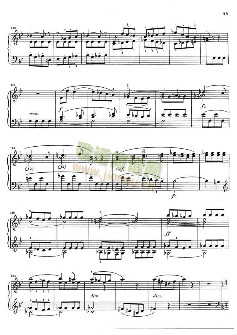 克莱门蒂g小调钢琴奏鸣曲17-23(其他)3
