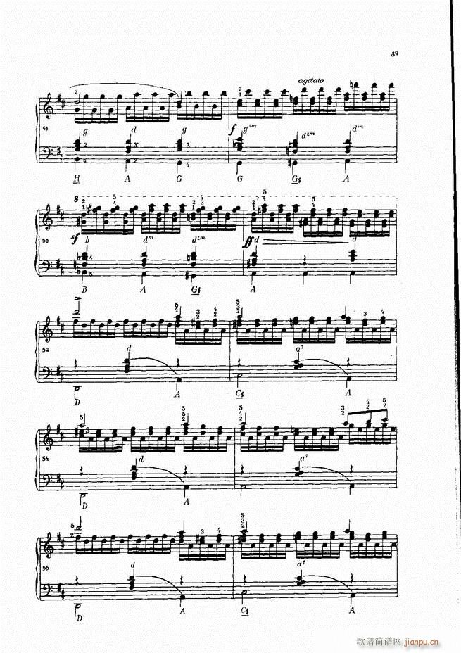 车尔尼手风琴练习曲集 Ⅳ(手风琴谱)69